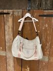 Seafew Limited Edition Holdall Duffle Bag Shoulder Strap Beige & Pink Women’s