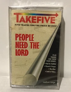 Rare TakeFive 'People Need The Lord' Cassette Tape - Picture 1 of 3