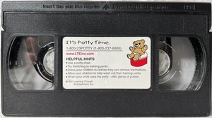 “Its Potty Time” VHS 2002 English Version  The Duke Family Series *NO CASE/BOX* - Picture 1 of 2