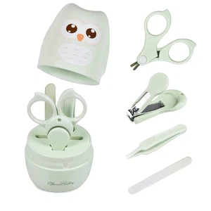 Baby Nail Kit, Baby Manicure Kit and Pedicure Kit with Cute Owl Shape Case. Baby - Picture 1 of 12