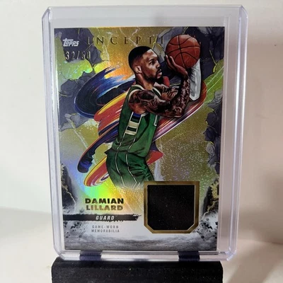 2024-25 Topps Inception #REC-DL Damian Lillard Relic /50 - Image 1 of 4