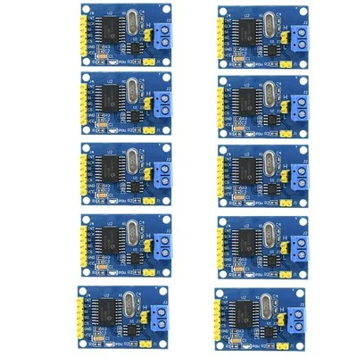 10PCS For Arduino MCP2515 CAN Bus Module TJA1050 Receiver SPI Module - Image 1 of 4