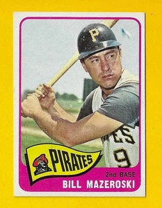 70125  1965 Topps #95 Bill Mazeroski PIRATES  NICE! NM BK$50 - Picture 1 of 3