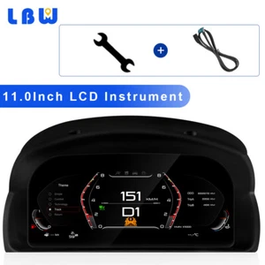 Fit For BMW X1 E84 2006-15 Car Gauge Digital LCD Instrument Cluster Speedometer - Picture 1 of 12