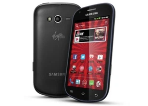 Unopened Box - Black Samsung Galaxy Reverb SPH-M950 - Virgin Mobile Smartphone - Picture 1 of 5