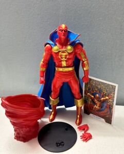 McFarlane DC Multiverse Red Tornado 7” Action Figure Gold Label Classic Complete