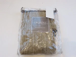 Croscill Maximillian Gold Brown Euro Sham NIP - Picture 1 of 4