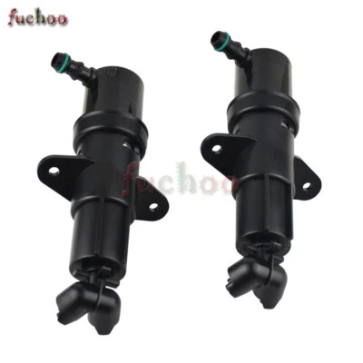 Left&Right Headlight Washer Spray Nozzle Jet For BMW 760i 760Li 745Li 745i - Image 1 of 4
