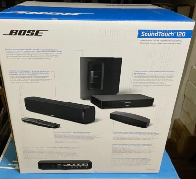 Bose SoundTouch 120 Home Theater System Entertainment Music Movies Television Bk - Image 1 of 4