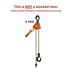 CMCO - BANDIT RATCHET LEVER HOIST - 3 TON CAPACITY - 10 FT LIFT - Picture 1 of 3