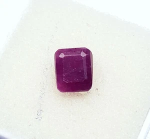 100% Natural Red Ruby 2.10 Ct Certified Loose Gemstone With Free Gift - Picture 1 of 7