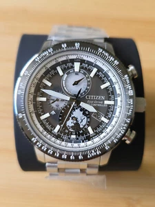 Citizen Promaster Geo Trekker Men's Watch Gray Dial World Time BY3006-53H - Picture 1 of 9