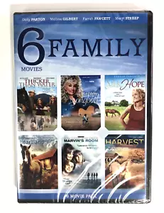 6 Family Movies Collection Pack DVD 2012, 2-Disc Box Set Widescreen Dolly Parton - Picture 1 of 6