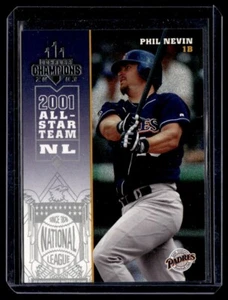 2003 Donruss Champions Atlantic City National Phil Nevin 3/5 #218 - Picture 1 of 2