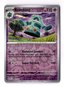 Bronzong 069/162 Sv05: Temporal Forces Reverse Holo - Picture 1 of 3