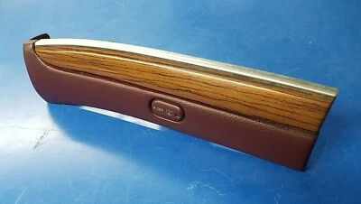 1992-1997 Ford Crown Victoria acabamento lateral do motorista com interruptor de descongelamento traseiro USADO - Imagem 1 de 4