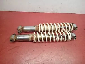 2004 04 YAMAHA RAPTOR 350 FRONT SHOCKS SHOCK PAIR LEFT RIGHT - Picture 1 of 3