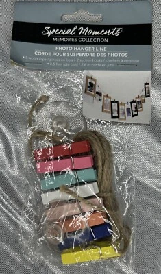 NEW Special Moments Photo Hanger Rustic Twine Line 8.5 Feet FREE SHIP - Image 1 of 2