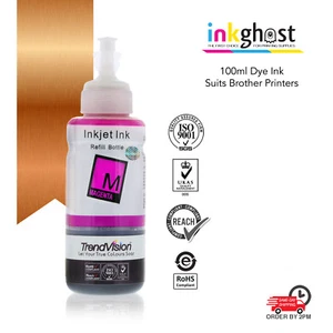 Magenta Compatible Inkghost Ink for Brother LC77 LC75 LC73 LC40 CISS LC77M CISS - Picture 1 of 2