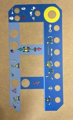 Calcomanía caja superior haulotte 307P215720 ~ nueva Foto 1 de 3