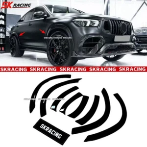 Gloss Black Fender Flare Wheel Arch Bodykit For Mercedes Benz GLE53 GLE63 Coupe - Picture 1 of 8