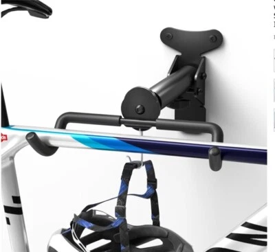 Soporte de pared horizontal para bicicleta - Soporte que ahorra espacio para almacenamiento de bicicletas Weldun - Imagen 1 de 4