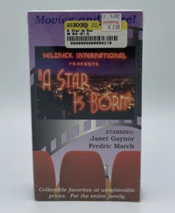 NEW SEALED A Star Is Born VHS Fredrick March Janet Gaynor 1937 Version - Picture 1 of 4