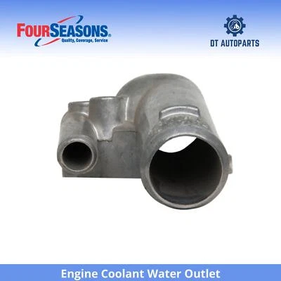 Salida de agua de refrigerante para motor Jeep Comanche 1986-1990 4 estaciones 1987 1988 1989 Foto 1 de 4