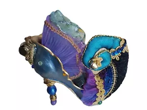 Katherine's Collection Narr Schuhschmuck Mardis Gras Farben selten - Bild 1 von 6