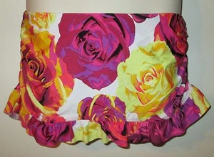 JANTZEN Rose Parade SWIMSUIT SKIRT BOTTOMS 10 Separate RUFFLE SLIMMER NWT $66 - Picture 1 of 2