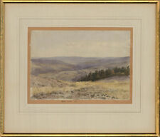 E.P.J. - 1894 Watercolour, Yorkshire Landscape