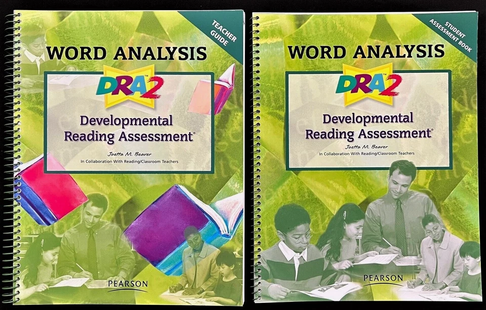 DRA2 -WORD ANALYSIS (Develop. Reading Assessment) TCH GUIDE & STUDENT ASSESSMENT - Image 1 of 4