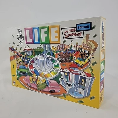 The Game of Life The Simpsons Edition, 2004, Milton Bradley, Complete Set - Image 1 of 4
