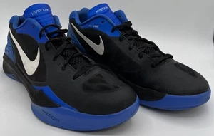 Nike Hyperdunk Low 2011 Black/Treasure Blue Size 12 Basketball Shoes 487638-003 - Picture 1 of 11