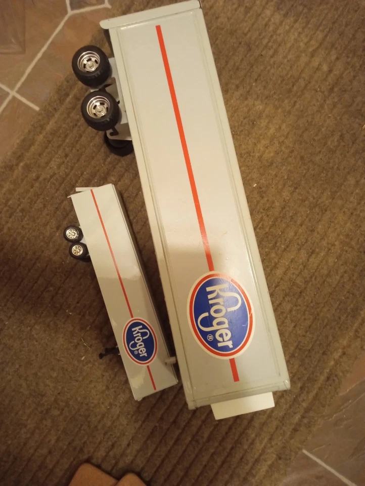 Remolques semitractores fundidos a presión Kroger Ertl Kenworth 1992 raros de colección Foto 1 de 1