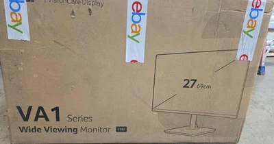 Acer VA271bi 27" Full HD (1920 × 1080) LED Monitor, VA Panel, HDMI + VGA, Sleek - Image 1 of 3