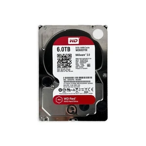 WD WD60EFRX Red Plus 6 TB Hard Drive - 3.5" - SATA - 5400 RPM - 64 MB - Picture 1 of 1