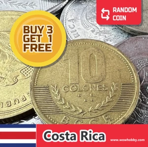Costa Rica Coin | 1 Random Collectible Old Costa Rican Coin for Coin Collecting - Picture 1 of 14