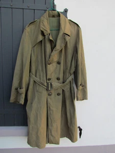 TRENCH COAT US ORIGINAL WW2 US ARMY-USMC 39-45 - Imagen 1 de 12