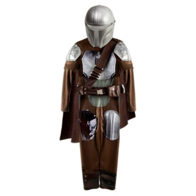 NWT Disney Store Star Wars The Mandalorian Costume Boys 5/6,7/8 - Image 1 of 4