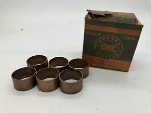 51 GMC Engine Connecting Rod Piston Pin Bushing 6-Set 2135974 - Picture 1 of 3