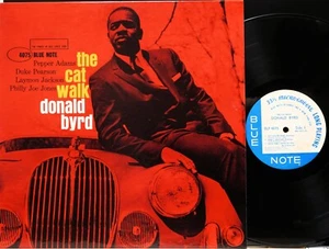 DONALD BYRD "THE CAT WALK" BLUE NOTE BLP4075 NY MONO RVG Ear VG++EX Pepper Adams - Picture 1 of 8