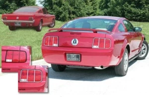 Ford Mustang Tail Light Bezels - Chrome Finish - Easy Install - New 2005-2008 - Picture 1 of 6