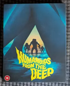 *UK Blu-ray* Humanoids from the Deep *88 Films Limited Edition* 4k remastered - Bild 1 von 3