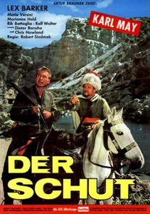 Der Schut ORIGINAL A1 Kinoplakat Karl May / Lex Barker / Marie Versini /R Wolter - Bild 1 von 1