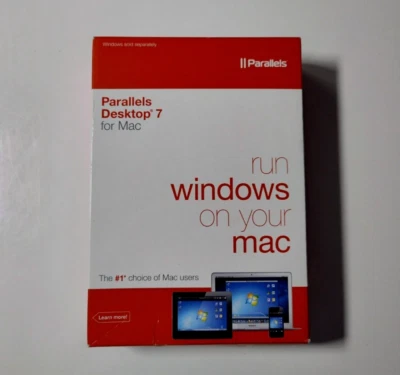 Parallels Desktop 7 Apple Mac (Run Win 7 on Mac) - Mac Software - Image 1 of 3