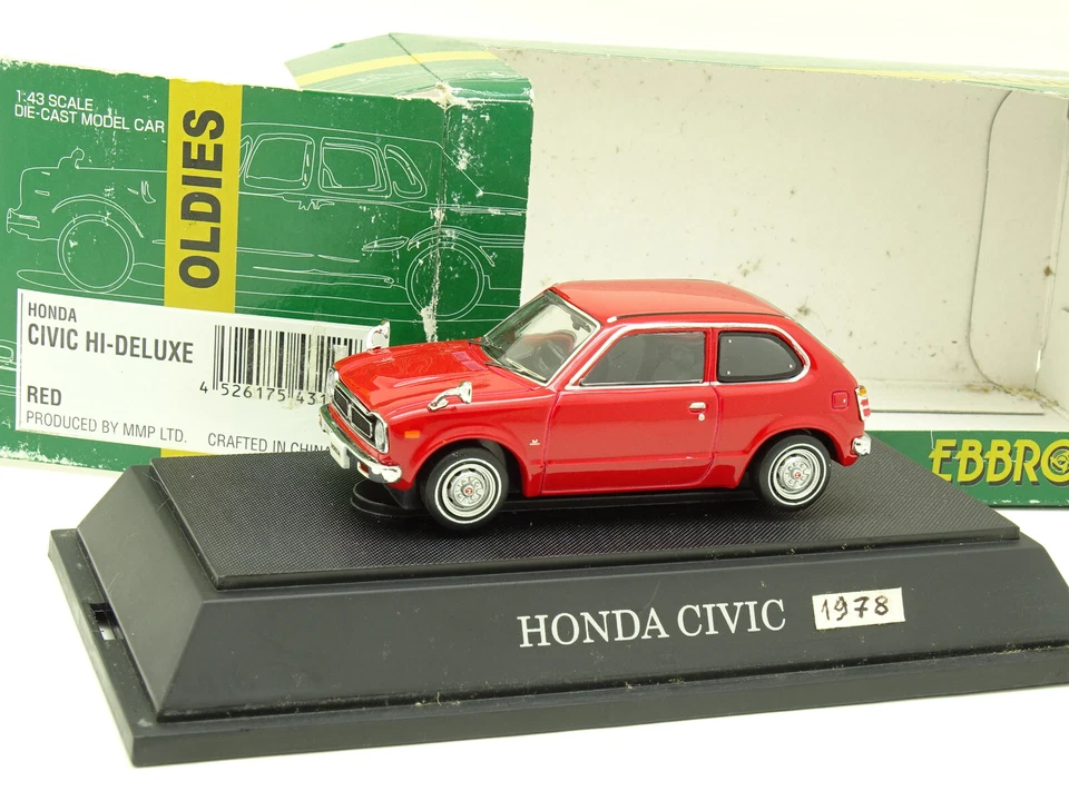 EBBRO 1/43 - Honda Hi Deluxe Rosso 1978 - Immagine 1 di 1