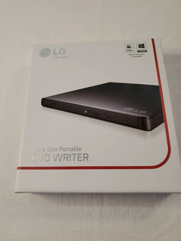 LG SP80NB80 Ultra Slim Portable DVD Writer - TESTED