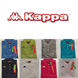 KAPPA CAROLS WSS Polo T-Shirt Donna 12 Colori Cotone Piquet Regular Fit - Zdjęcie 1 z 24