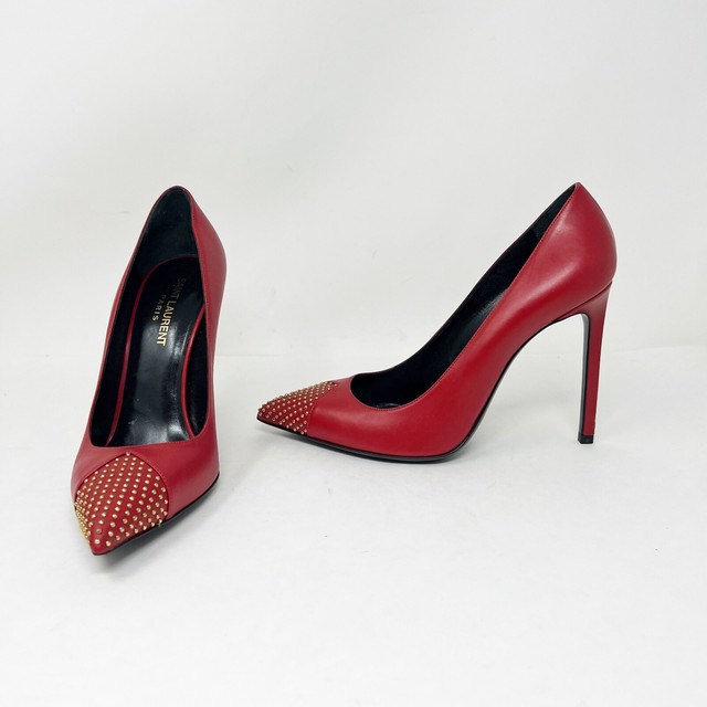 Saint Laurent Heels Red For Sale | Ebay